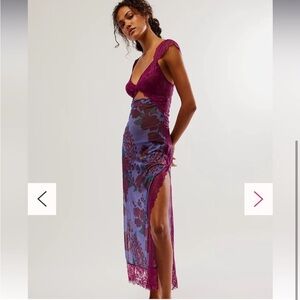 FREE PEOPLE SUDDENLY FINE MAXI DRESS